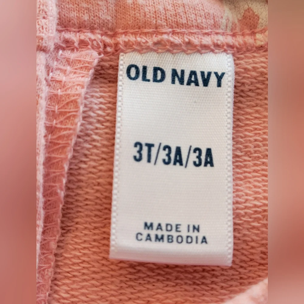 Old Navy Girls Long Sleeve Lightweight Sweatshirt 3t